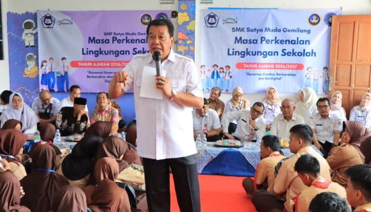 Bupati Tangerang mengingatkan pentingnya disiplin serta hormat kepada guru dan orang tua selama pelaksanaan MPLS.