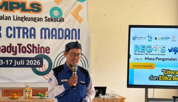 MPLS SMK Citra Madani Rajeg diisi edukasi literasi digital guna membekali siswa menghadapi tantangan dunia digital dan kerja.