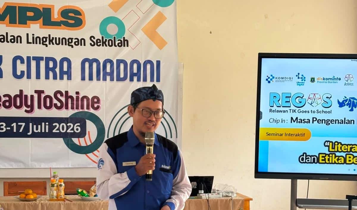 MPLS SMK Citra Madani Rajeg diisi edukasi literasi digital guna membekali siswa menghadapi tantangan dunia digital dan kerja.