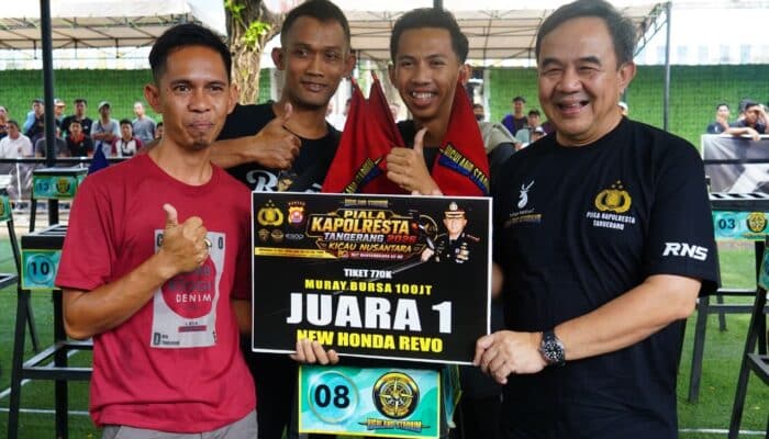Sekda Tangerang menilai Kicau Mania menjadi wadah silaturahmi yang memperkuat sinergi Polri, pemerintah, dan masyarakat.
