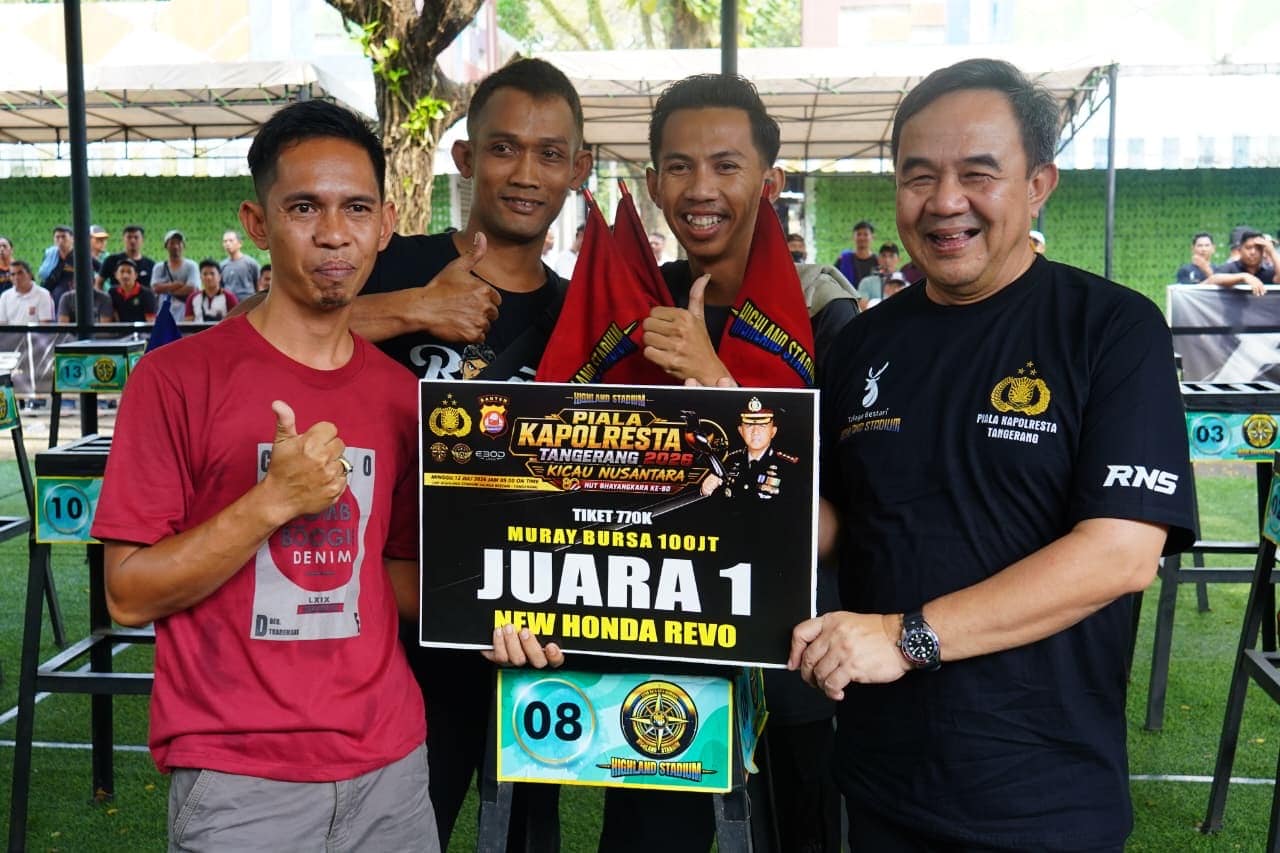 Sekda Tangerang menilai Kicau Mania menjadi wadah silaturahmi yang memperkuat sinergi Polri, pemerintah, dan masyarakat.