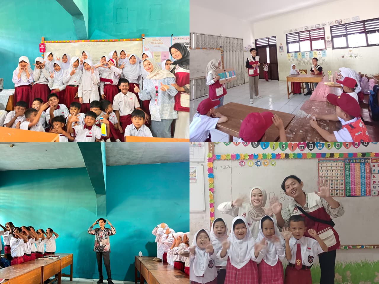 Mahasiswa Kukerta UIN SMH Banten mengajar di tiga sekolah Malingping Selatan untuk mendukung peningkatan kualitas pendidikan.
