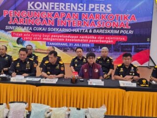 Kopilot WN Malaysia Ditangkap Bawa 70.114 Butir Ekstasi di Bandara Soekarno-Hatta