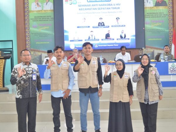 Generasi Muda Bersinar Tanpa Narkoba, Sepatan Timur Gelar Seminar dan Kukuhkan WPA