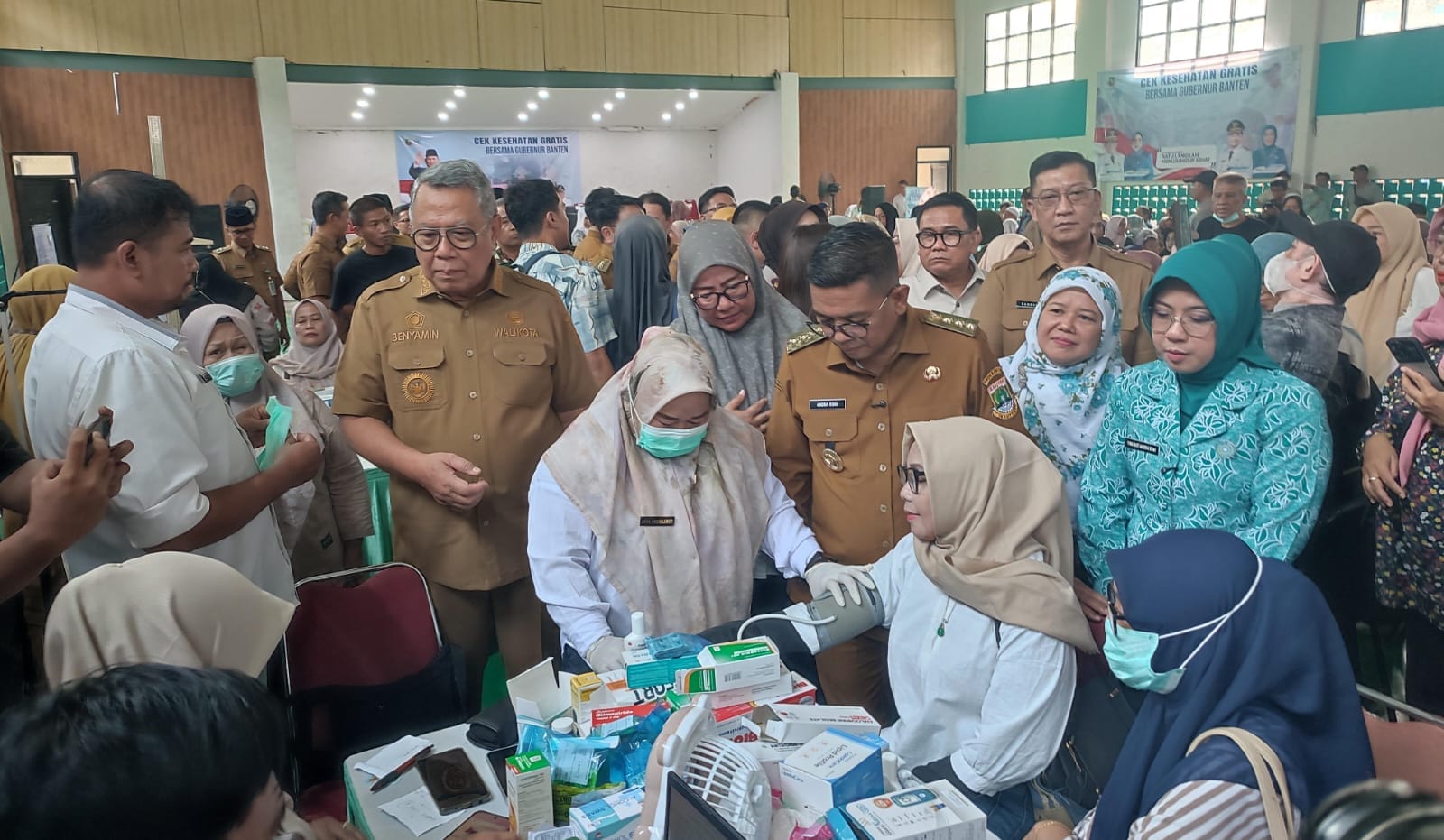 Program CKG di Tangsel telah diikuti 53 persen warga. Hipertensi dan diabetes menjadi temuan yang cukup banyak dari pemeriksaan.