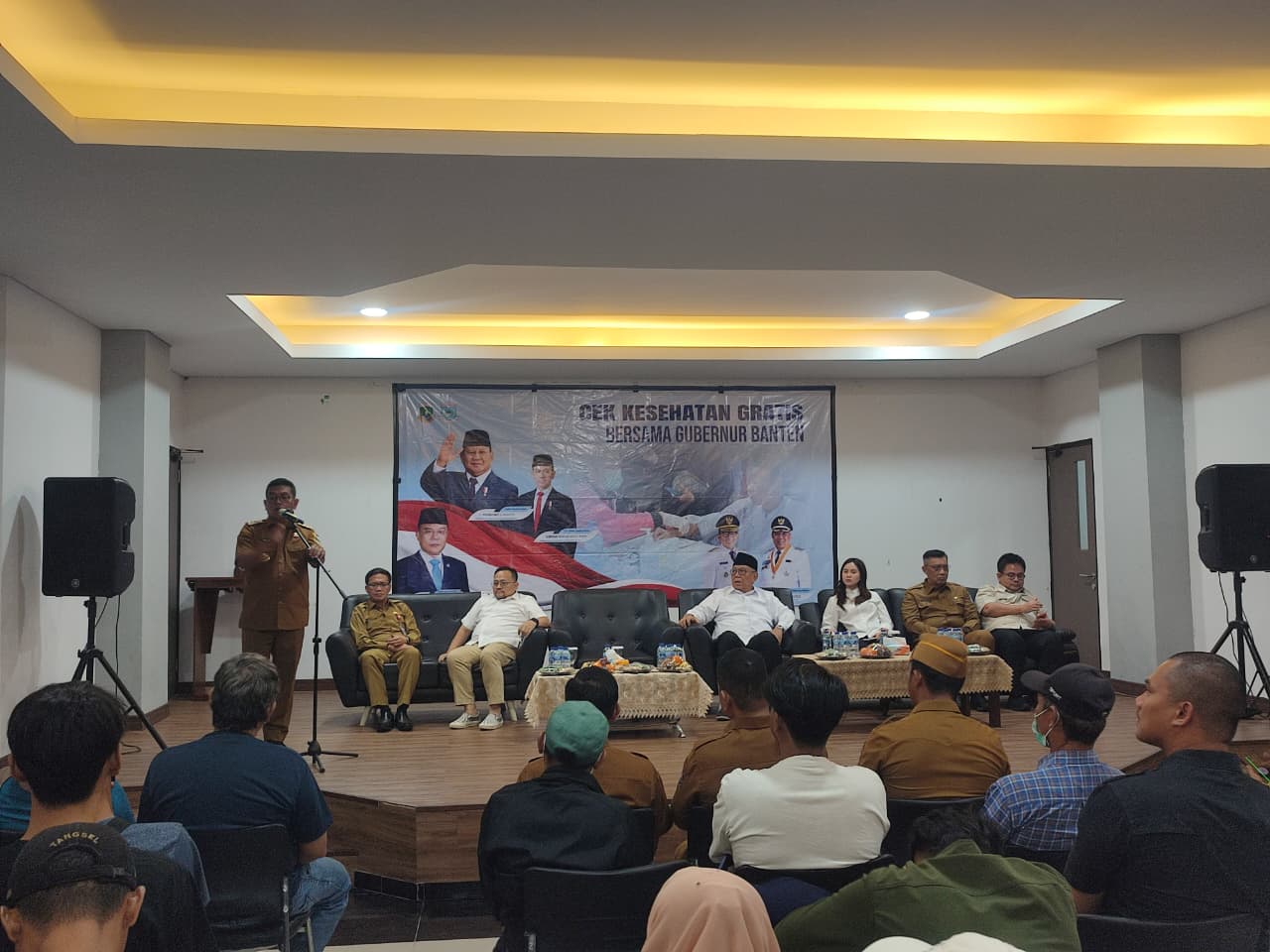 Capaian CKG Tangsel mencapai 48 persen dan melampaui target Banten. Andra Soni mendorong cakupan pemeriksaan hingga 55 persen.