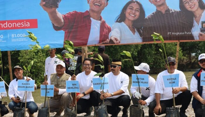 Sebanyak 10.000 mangrove ditanam InJourney Airports di pesisir Tangerang melalui Program InJourney Green dan kolaborasi lingkungan.
