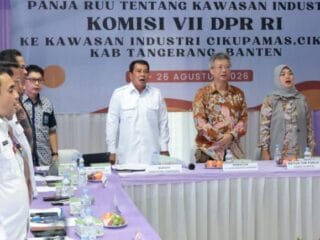 Kunjungi Cikupa Mas, Komisi VII DPR RI Dalami Kondisi dan Dinamika Industri di Tangerang