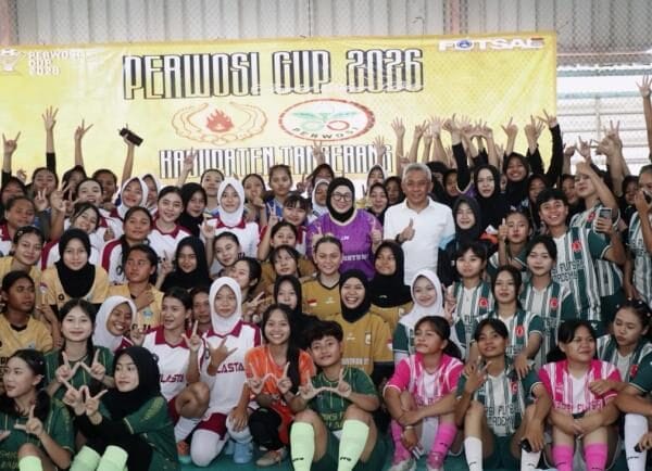 PERWOSI Cup 2026 Jadi Panggung Srikandi Muda Tangerang Tunjukkan Kemampuan di Futsal