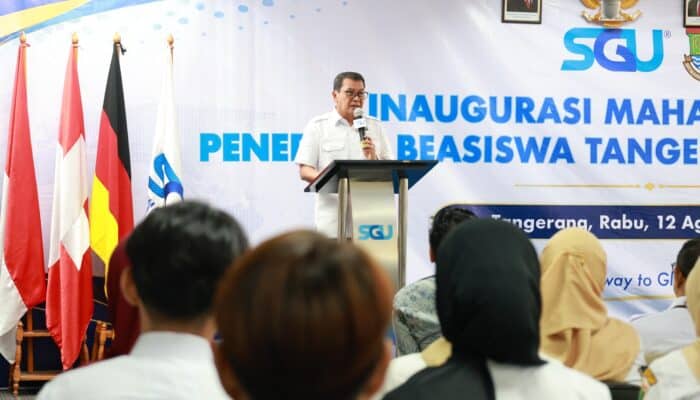 SGU dan Pemkab Tangerang memperkuat kerja sama pendidikan melalui Beasiswa Tangerang Gemilang bagi generasi muda berprestasi.