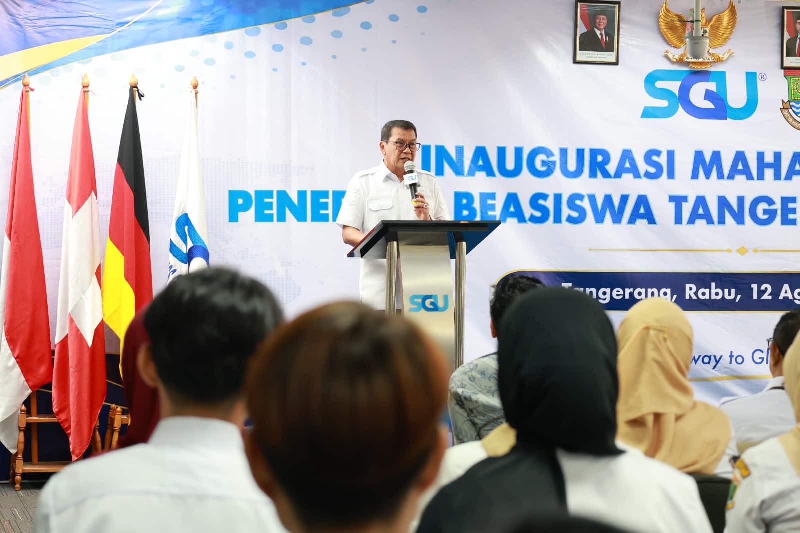 SGU dan Pemkab Tangerang memperkuat kerja sama pendidikan melalui Beasiswa Tangerang Gemilang bagi generasi muda berprestasi.