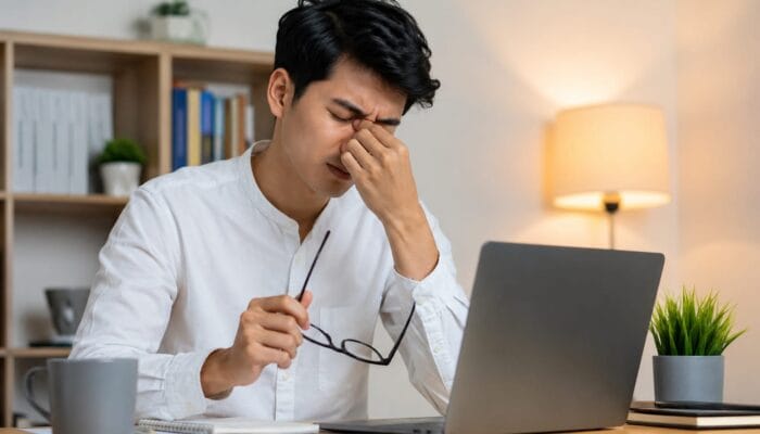 Dokter Mata Bethsaida Hospital Serang mengungkap bahaya menatap layar terlalu lama dan cara mencegah digital eye strain.