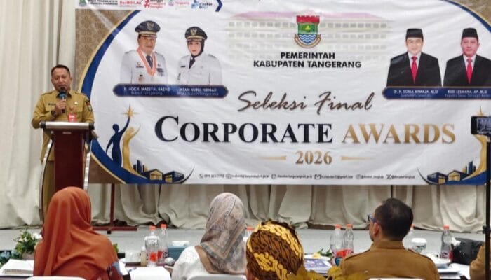 15 perusahaan dari tiga kategori bersaing dalam seleksi final Corporate Awards Kabupaten Tangerang 2026 di Lemo Hotel.