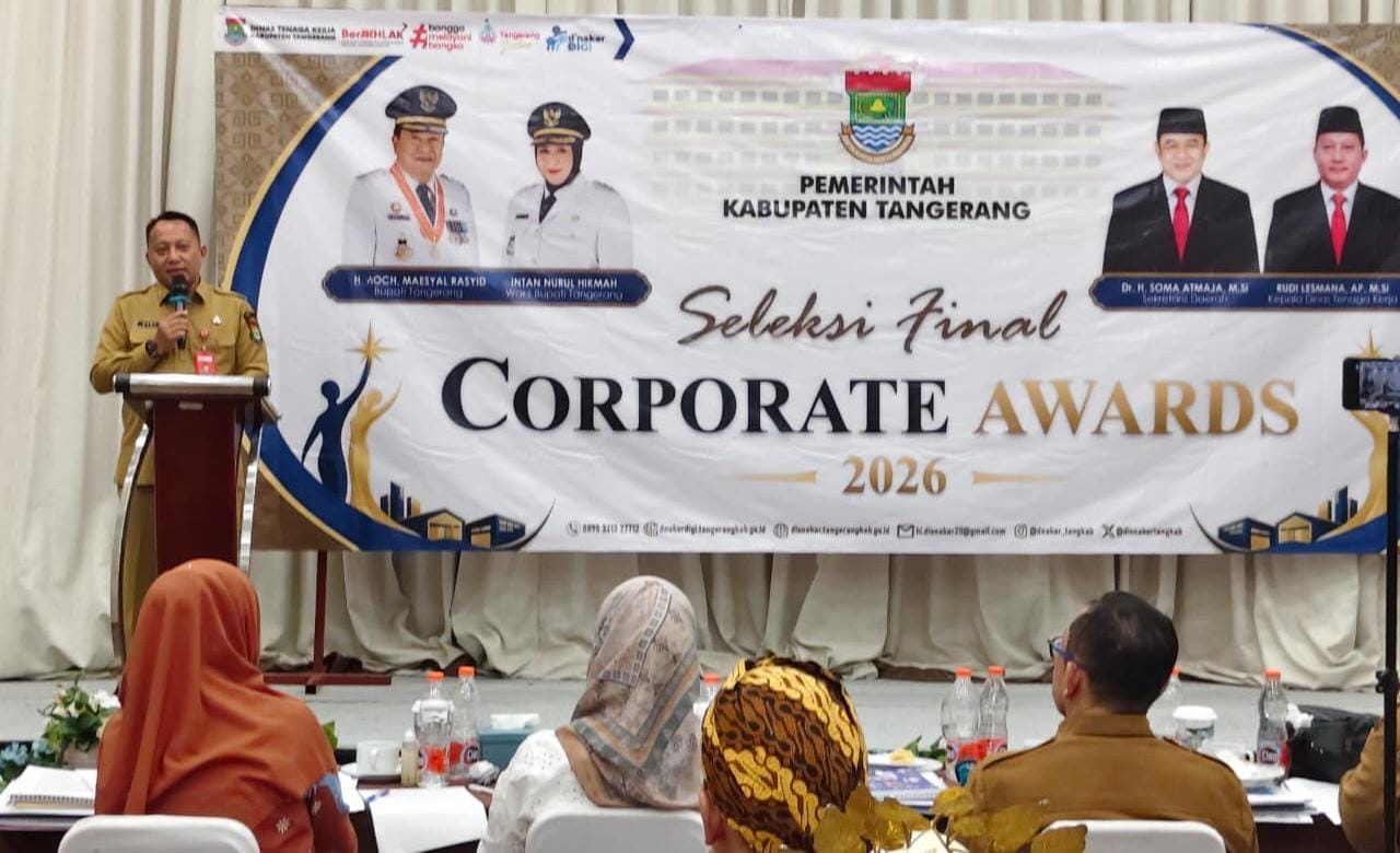 15 perusahaan dari tiga kategori bersaing dalam seleksi final Corporate Awards Kabupaten Tangerang 2026 di Lemo Hotel.
