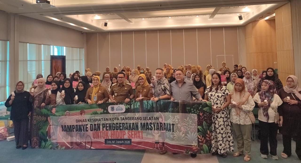 Cegah stunting sejak kehamilan, Pemkot Tangsel gencarkan edukasi kesehatan bagi ibu hamil bersama tenaga medis.