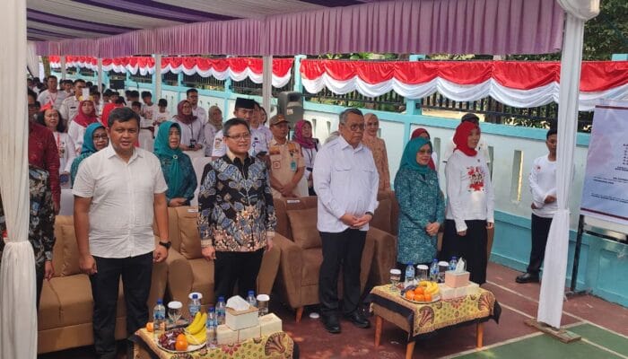 Pemkot Tangsel bersama DWP PPATK mengedukasi anak untuk mengenali dan mencegah paparan judi online sejak dini.