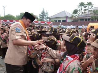 Hari Pramuka ke-65, Bupati Tangerang Dorong Pramuka Perkuat Karakter dan Ketahanan Pangan