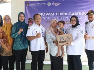 INOVASI TERPA GANTUNG Dicanangkan di Desa Klutuk, Wabup Tangerang Dorong Penanganan Stunting Terpadu