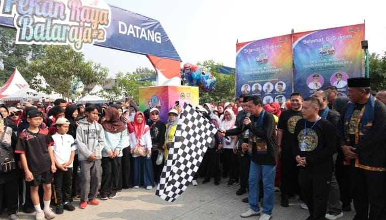 Bupati Maesyal Rasyid membuka Pekan Raya Balaraja ke-2 dan mengajak ribuan warga memperkuat kebersamaan serta gotong royong.