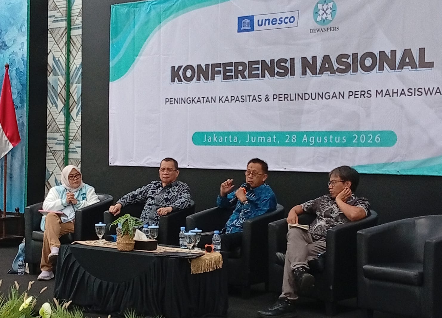 Dewan Pers dorong perlindungan pers mahasiswa dari tekanan, sensor, ancaman hukum, serta kekerasan di lingkungan kampus.