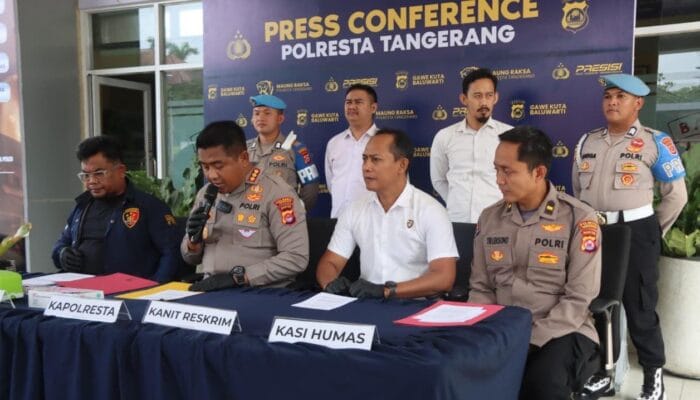 Lima pelaku pengeroyokan dan kekerasan seksual di Panongan ditangkap polisi setelah sempat melarikan diri ke Pemalang.