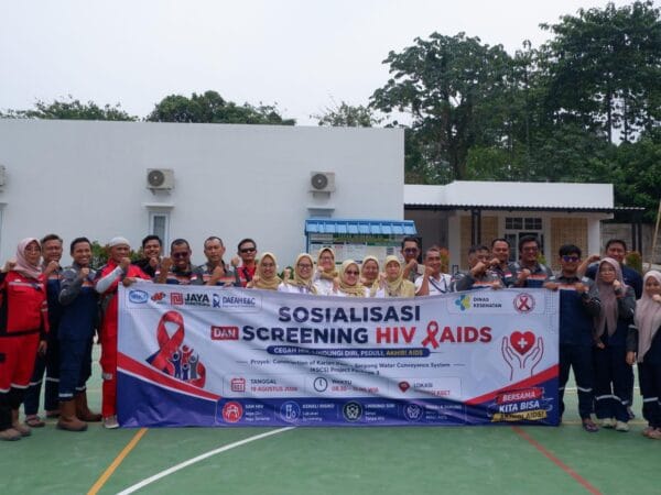 65 Karyawan JV KSCS Paket 3 Ikuti Edukasi dan Skrining HIV/AIDS