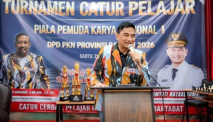 Turnamen catur pelajar Banten mendapat apresiasi Wagub Dimyati karena dinilai mampu mengasah mental dan kemampuan kognitif.