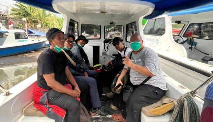 Pencarian lima jurnalis yang hilang kontak usai menuju Gunung Anak Krakatau terus dilakukan Polda Banten bersama Basarnas dan tim gabungan.