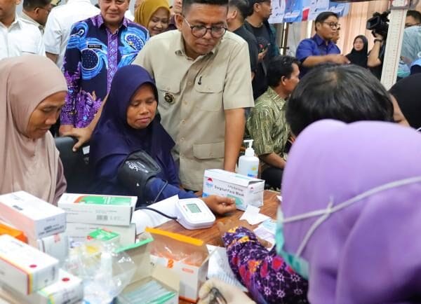 CKG Kabupaten Tangerang Lampaui Target, Andra Soni Apresiasi Antusiasme Warga