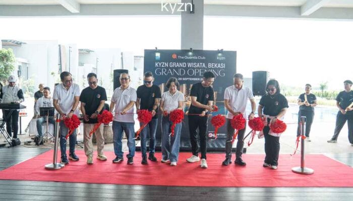 KYZN meresmikan fasilitas olahraga dan wellness terbaru di The Quantis Sport Club Grand Wisata, Bekasi, Selasa, 15 September 2026.
