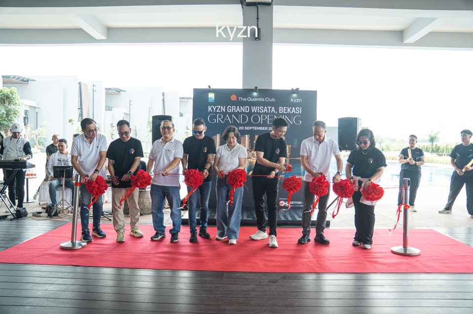 KYZN meresmikan fasilitas olahraga dan wellness terbaru di The Quantis Sport Club Grand Wisata, Bekasi, Selasa, 15 September 2026.