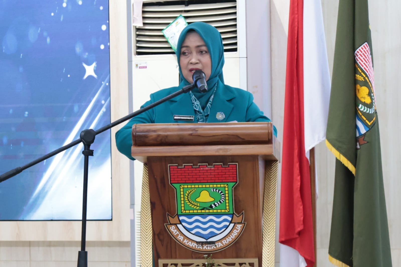 Rismawati Maesyal mengajak kader PKK Kabupaten Tangerang memperkuat sinergi dan kolaborasi demi manfaat bagi masyarakat.