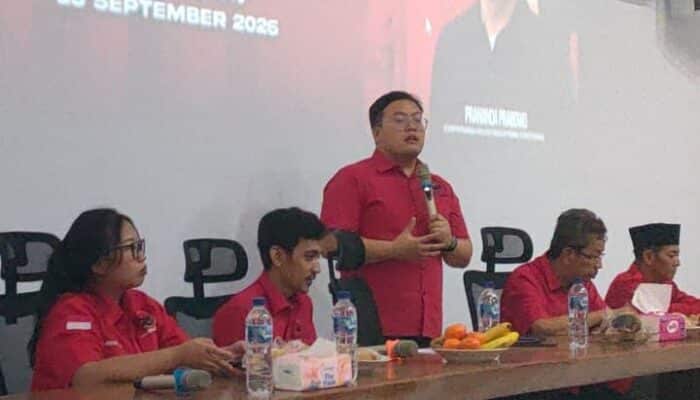 PDI Perjuangan Kabupaten Tangerang kukuhkan 34 ranting di Dapil VI sebagai penguatan mesin politik menuju Pemilu 2029.