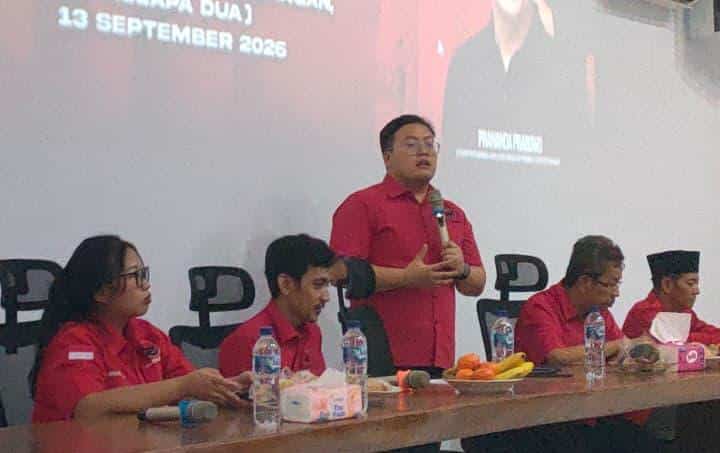PDI Perjuangan Kabupaten Tangerang kukuhkan 34 ranting di Dapil VI sebagai penguatan mesin politik menuju Pemilu 2029.