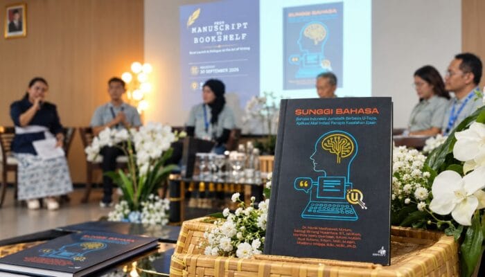 U-Tapis, inovasi UMN berbasis AI, dikembangkan untuk mendeteksi dan membantu mengoreksi kesalahan bahasa dalam naskah jurnalistik.