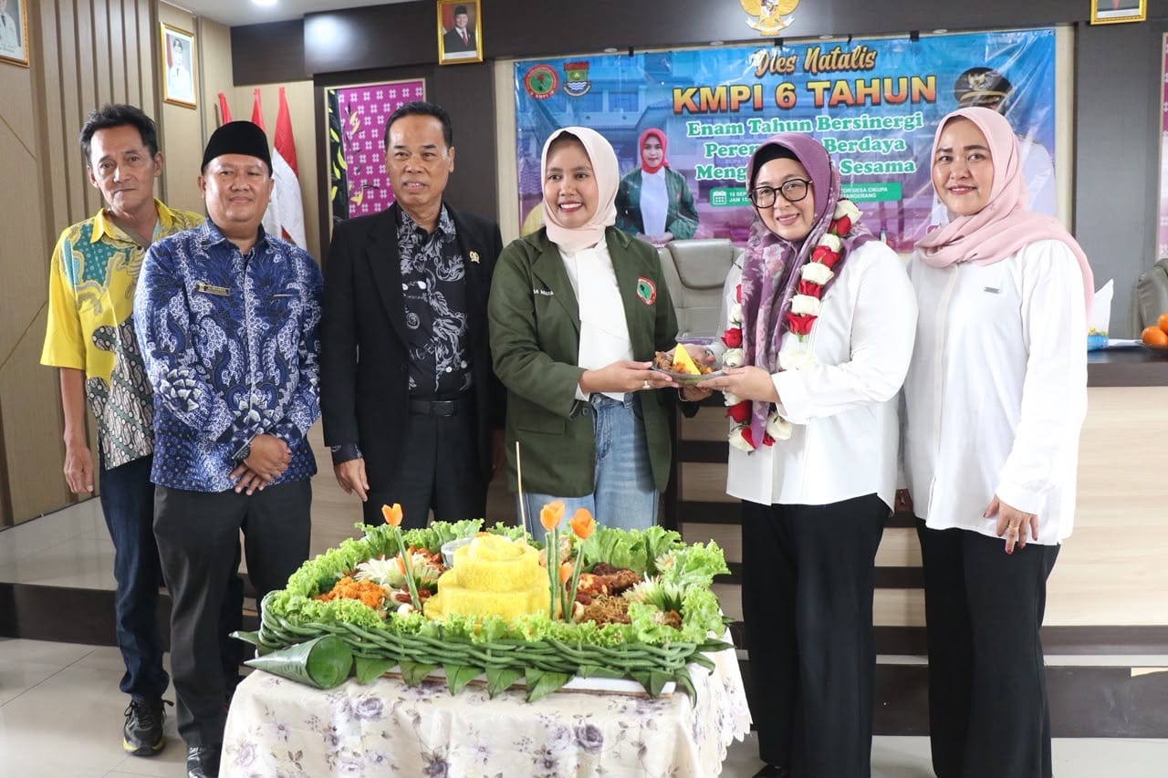 Harlah ke-6 KMPI, Wabup Intan mendorong perempuan berani bersuara dan memperkuat edukasi pencegahan kekerasan.