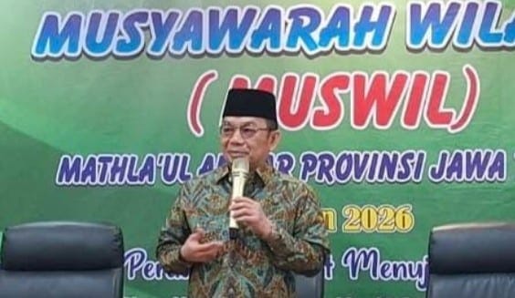 Muswil Mathla’ul Anwar Jateng menetapkan Haris sebagai ketua baru, Ketum PBMA mendorong penguatan struktur, kaderisasi, dan dakwah.