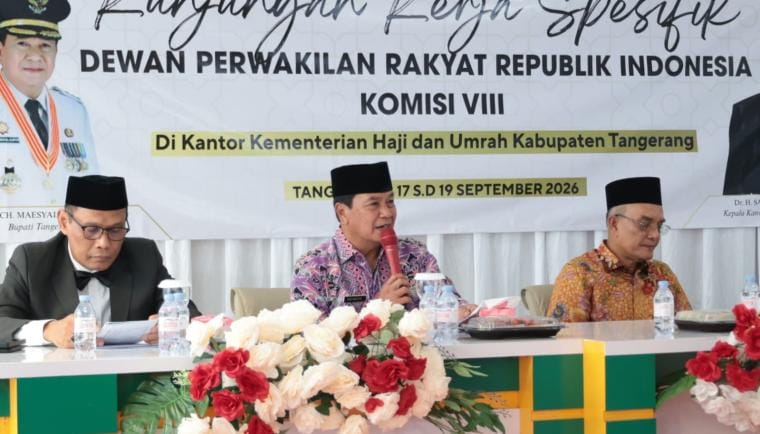 Pemkab Tangerang menyiapkan lahan untuk pembangunan Kantor Kementerian Haji dan Umrah yang ditargetkan terealisasi pada 2027.