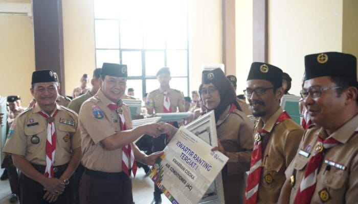 Kwarran Cisoka menjadi Tergiat I se-Kwarcab Tangerang 2026 dan meraih Juara I bidang administrasi, kegiatan, serta Abdimas.