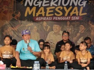 Maesyal Rasyid Temui Pelaku Seni di Jayanti, Bahas Pengembangan Budaya hingga APBD