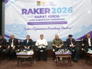 Maesyal Rasyid Minta KONI dan Pengcab Kabupaten Tangerang Perkuat Komunikasi Jelang Porprov