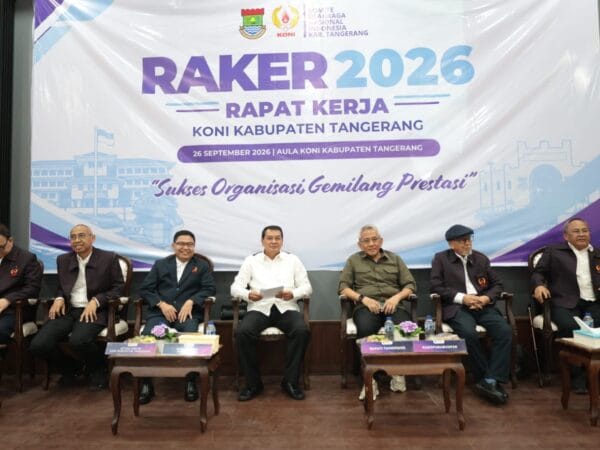 Maesyal Rasyid Minta KONI dan Pengcab Kabupaten Tangerang Perkuat Komunikasi Jelang Porprov