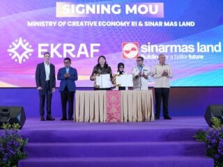 Sinar Mas Land-Kemenekraf Teken MoU Pengembangan Ekonomi Kreatif di Banten
