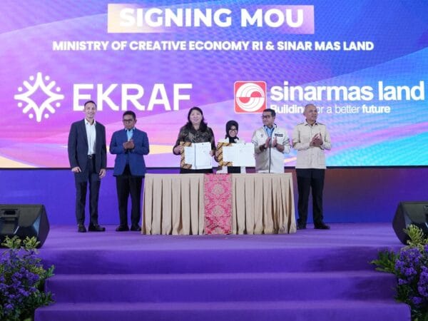 Sinar Mas Land-Kemenekraf Teken MoU Pengembangan Ekonomi Kreatif di Banten
