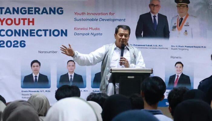 Bupati Maesyal Rasyid mengajak pemuda Tangerang berani mencoba hal baru dan menciptakan inovasi yang memberi manfaat nyata.