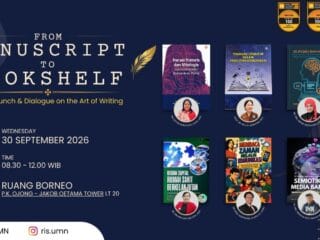 Enam Buku Akademisi UMN Segera Diluncurkan, Angkat Isu Komunikasi hingga Teknologi Digital