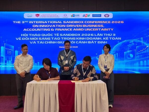 UNIVED dan VNU–UEB Vietnam Teken MoU untuk Perluas Kolaborasi Akademik