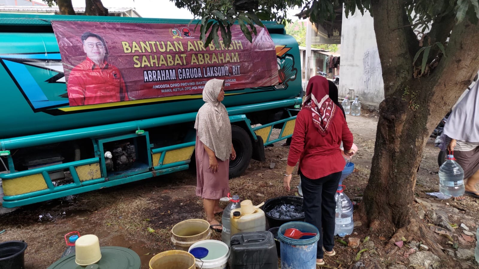Abraham Garuda Laksono soroti kebutuhan air bersih warga Curug Wetan dan pentingnya jaminan kebebasan beribadah di Rajeg.