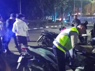 Polisi Gerebek Balap Liar di Puspemkab Tangerang, 2 Motor Tanpa Pelat