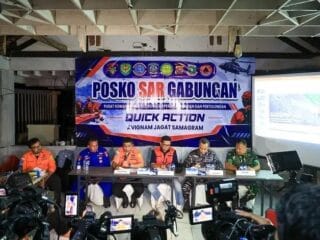 Pencarian 5 Jurnalis dan 3 Kru Speedboat Berlanjut, 14 Armada Dikerahkan di Hari Keenam